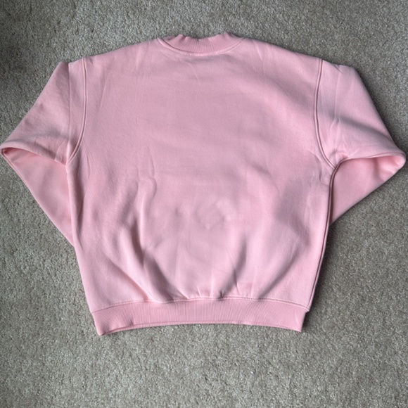 Pink Oversized Crewneck Sweatshirt - Picture 3 of 3
